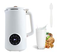 Machine à Lait et à Soupe, Machine à Lait de Soja en Acier Inoxydable avec 10 Lame en Acier Inoxydable, Plant Milk Maker, Affichage LED pour un Contrôle Total, Capacité de 1000ml, 600 W