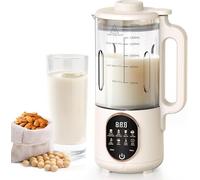 Machine à Lait Végétaux, 1.4L Machine à Lait de Noix Automatique, Machine à Smoothie et Jus avec Autonettoyant, Machine à Lait de Soja pour PréParer du Lait de Soja, pour Avoine, Noix, Fruits Etc
