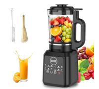 Machine à Lait Végétaux, 1650ML Machine à Lait de Noix Automatique, Rendez Vous Intelligent 24h, Nettoyage Automatique, Lame en Acier Inoxydable à 14 Lames, Pour Avoine, Soja, Noix, Fruits