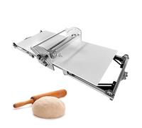 Machine à laminer la pâte électrique avec contrôle d'épaisseur de 2 à 30 mm - Rouleau à pâte réglable pour croissants, pain danois et pâte à pizza