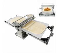 Machine À Laminer La Pâte Électrique Pliante, 17,7 Pouces De Large, Moulin À Pâtisserie Professionnel Pour Croûtes Feuilletées De Croissants, Épaisseur Réglable De 2 À 30 Mm, Laminage Automatique