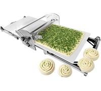 Machine à laminer la pâte Pliable avec laminoir, laminoir électrique en Acier Inoxydable pour la Maison, Machine à laminer la pâte électrique avec épaisseur réglable pour la Fabrication+