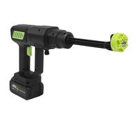 Machine à Laver à Imprime KABELLESS, Buse Multi-fonctionnaire du Nettoyeur d'alimentation sans Fil Réglable Un Maximum de 435 Psi pour Moto (Prise UE)