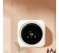 Machine à laver automatique autonome 170 W pour le lavage et le séchage des sous-vêtements, 170 W/3,5 L, montage mural/de bureau pour chaussettes, pour appartement et petits espaces