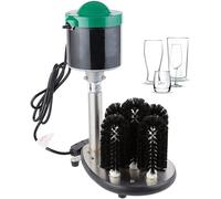 Machine à laver automatique commerciale pour verre, 5 brosses verticales, pour hôtels, restaurants