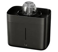 Machine à laver automatique de bureau, lave-verre électrique,lave-tasse à thé avec réservoir d'eau de 1,8L,arrêt automatique, rinçage de style fontaine, jets haute pression tasses de 3 à 10 cm(Black)