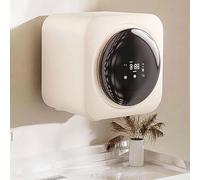 Machine à laver automatique électrique portable pour sous-vêtements, modèle mural 3,5 L, pour le linge et le séchage, sèche-linge à tambour complet, pour le linge d'appartement