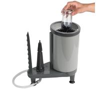 Machine à laver automatique en verre haute pression pour tasses de 3 à 16 cm, brosse à 360°, base antidérapante, idéal pour les bars, cafés et usage domestique