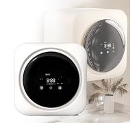 Machine à laver automatique, petite machine à laver portable avec panneau de commande LCD, sèche-linge 4 modes, 170 W, 5 kg, chargement frontal, pour appartement, buanderie, camping-cars