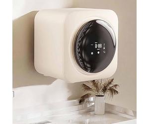 Machine à laver automatique pour sous-vêtements, modèle mural, 3,5 L, pour le linge et le séchage, sèche-linge à tambour complet, pour le linge d'appartement