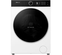 Machine à laver blanche - Hisense - 1400 tr/min - Écran TFT - Wi-Fi - Traitement à la vapeur - Lavage rapide
