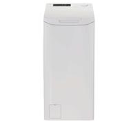 Machine à laver Candy ProWash 300 TCA263D2-S - WiFi - 41x60x86 cm (lxpxh) - chargement par le dessus - 46 litres - 6 kg - 1200 tours/min - blanc