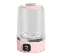 Machine à laver compacte pour vêtements de bébé rechargeable - Ustensile de lavage silencieux pour camping, maison, voyage et hôtel