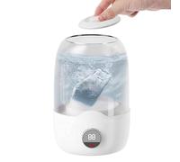 Machine à laver de voyage - mini-laveuse sous-vêtements, soutien-gorge de nettoyage à linge rechargeable, rondelles portables pour chaussettes, serviettes, vêtements pour bébés et petits vêtements, vo