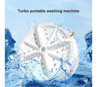 Machine à laver de voyage, turbine rotative, ventouse, roue à onde positive/négative, évier turbo pour