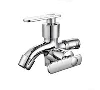 Machine à laver double sortie en alliage de zinc pour une utilisation polyvalente et résistance à la rouille à long terme (C)