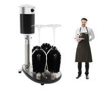 Machine à laver électrique pour verre à usage commercial - Nettoie efficacement les taches de verres à vin, de thé et de café, idéale pour les bars et les salles de banquet