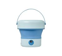 Machine à laver, lave-linge, ports, lave-linge et sèche-linge, machine à laver pour ultra sensible avec poignée et panier égouttoir amovible, machine à laver pliable pour sous-vêtements