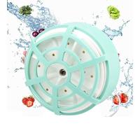 Machine à Laver les Fruits - Machine de Nettoyage de Légumes Électrique | Outil Étanche Préparation Culinaire Maison Salade Cerise Riz Fraise Tomate Viande