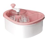 Machine à laver les légumes et les fruits, avec couvercle de bol, panier de vidange, Rotation complète sur le côté, nettoyage, accessoires de cuisine