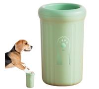Machine à laver les pieds de chien - Gobelet de nettoyage pour pieds boueux - Nettoyeur portable non antidérapant pour chiens - Convient pour les petites races de chiens de taille moyenne - Entretien