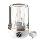 Machine À Laver Les Sous-vêtements - Mini Laveuse Compacte Rechargeable De 2 L, Appareil À Linge Portable À 3 Vitesses, Système De Nettoyage Doux Des Tissus | Utilisation En Dortoir De Voyage Pour Cha