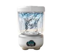 Machine À Laver Les Sous-vêtements - Moteur Rechargeable De 1,6 L, Dispositif De Lavage Compact À Affichage Numérique, Unité De Nettoyage En Profondeur Portable | Nettoyant Pour Lingerie Pour Dortoir