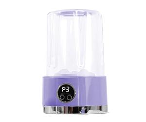 Machine à laver les sous-vêtements - Seau compact de 13 x 13 x 20 cm avec toupie électrique intelligente, matériau ABS avec composants électroniques, appareil à linge sans fil pour soutien-gorge à