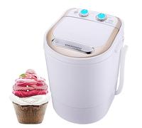 Machine à Laver, Mini Lavage Et Élution Intégrés Portables, avec Panier de Drainage, Poids de Lavage 2,1-4,5 Kg, Pour Camping, Caravane, Dortoirs, Salles de Classe, LJJY-KK