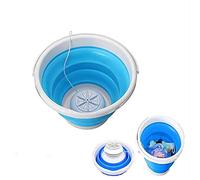 Machine à laver Mini portable Machine à laver automatique Pliable Vêtements Turbine Laveuse, Cable USB, Mini blanchisserie machine pour Camping Dortoirs Appartements Voyage RV