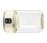Machine à laver miniature sans fil avec silencieux, Dark Khaki | Laveuse sans fil avec nettoyage doux et efficace pour tissus délicats et petits, utilisation portative légère