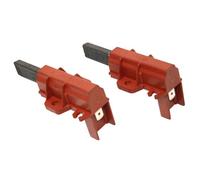 Machine à laver moteur 3 Type de carbone Brosse avec support Compatible avec INDESCO/glace, lot de 2, marron