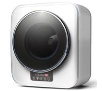 POWHA Machine à Laver Murale, Mini Machine à Laver et essoreuse entièrement automatiques de 3 kg, laveuse électrique compacte Murale, Mini sécheuse for Salle de Bain et Cuisine