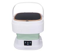 Machine à Laver Portable, 11,5 L De Grande Capacité 3 Modes De Minuterie Mini Laveuse Pliable Pour Laver Les Petits Articles Tels Que Les VêTements Pour BéBéS, Les Sous-VêTements (Bouchon UE)
