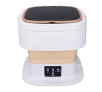 Machine à Laver Portable, 11,5 L De Grande Capacité 3 Modes De Minuterie Mini Laveuse Pliable Pour Laver Les Petits Articles Tels Que Les VêTements Pour BéBéS, Les Sous-VêTements (Bouchon UE)