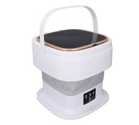 Machine à Laver Portable, 11,5 L De Grande Capacité 3 Modes De Minuterie Mini Laveuse Pliable Pour Laver Les Petits Articles Tels Que Les VêTements Pour BéBéS, Les Sous-VêTements (Bouchon UE)