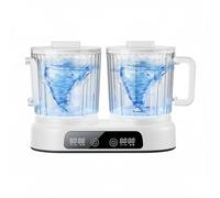 Machine à laver portable 2 en 1, double cuve sans fil, mini rondelle améliorée pour nettoyer en profondeur chaussettes, sous-vêtements, dortoirs, voyages, appartement, dortoirs