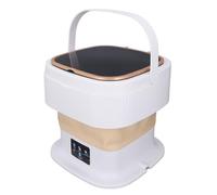 Machine à Laver Portable 3 Modes de Minuterie Mini Laveuse Pliable avec Tuyau de Vidange 11,5 L Laveuse Pliable de Grande capacité pour Sous-Vêtements Vêtements de bébé (Prise UE)