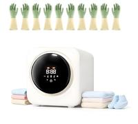 Machine à laver portable, 3L Mini Petits vêtements mis à niveau, Machine à laver sous-vêtements, Lave-linge et séchage intégré, Nettoyage en profondeur pour la maison Appartements Dortoirs, Voyage, RV