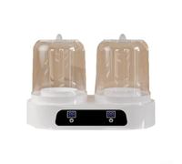 Machine à laver portable à double cuve compacte pour mini laveuse pour dortoirs, appartements, camping-cars, lavage de 3,6 kg, rotation de 2,3 kg, minuterie en plastique blanc (1)