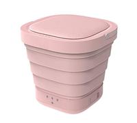 Machine à laver portable ADITAM, mini machine de nettoyage de blanchisserie électrique compacte pliable, pour dortoir, appartement, camping-car, camping Double the comfort