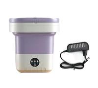 Machine à laver portable avec panier rotatif, pliable, machine à laver, nettoyage pour sous-vêtements, vêtements de bébé, chaussettes, dortoir, linge