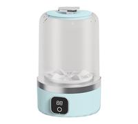 Machine à laver portable | Dispositif de lavage compact pour chaussettes, sous-vêtements avec batterie | Dispositif de nettoyage du bruit pour vêtements | Idéal pour les voyages, les appartements, le