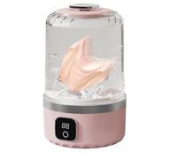 Machine à Laver Portable, Machine À Laver Compacte Rechargeable Pour Vêtements de Bébé, Nettoyage de Textiles Sans Fil pour Voyage Hôtel Appartement