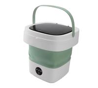 Machine à Laver Portable, Mini Lave-linge Pliable, Petit Sèche-linge pour Sous-Vêtements, Chaussettes, Vêtements de bébé, Petits Articles (Prise UE)