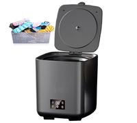 Machine à laver portable, mini laveuse avec modes de nettoyage pour vêtements de bébé, voyage, camping-car, camping, solution de lavage intelligente