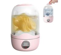 Machine à Laver Portable Mini Laveuse Compacte Rechargeable, Petite Machine de Lavage Automatique pour Sous Vêtements Chaussettes Serviettes Soutien Gorge, Camping Car Voyage Appartement Étudiant