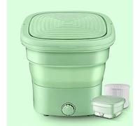 Machine à laver portable, mini laveuse haute capacité avec nettoyage en profondeur, lavage semi-automatique, machine à laver pliable avec essoreuse, pour chaussettes, vêtements de bébé, voyage,