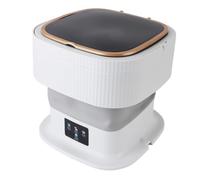 Machine à Laver Portable, Mini Léger Pliable Petits Modes Intelligents Nettoyage en Profondeur Sous-Vêtements Vêtements de bébé Chaussettes Autres Articles Appartement Dortoirs