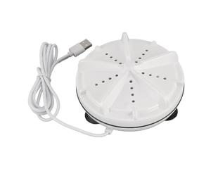 Machine à Laver Portable, Mini Machine à Laver Portable 10 W, Mini Machine à Laver avec Câble d'alimentation USB pour Sous-Vêtements, Vêtements de bébé, Voyage d'affaires,